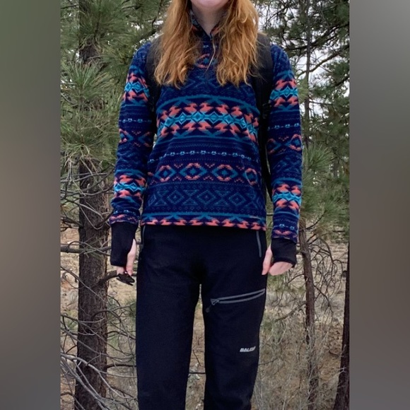 Eddie Bauer Fleece Quarter Zip - Picture 1 of 6